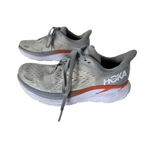 Hoka One One Clifton 8 Running Shoes Blue Fog Woman’s Size 7B 1119394 BFPA
